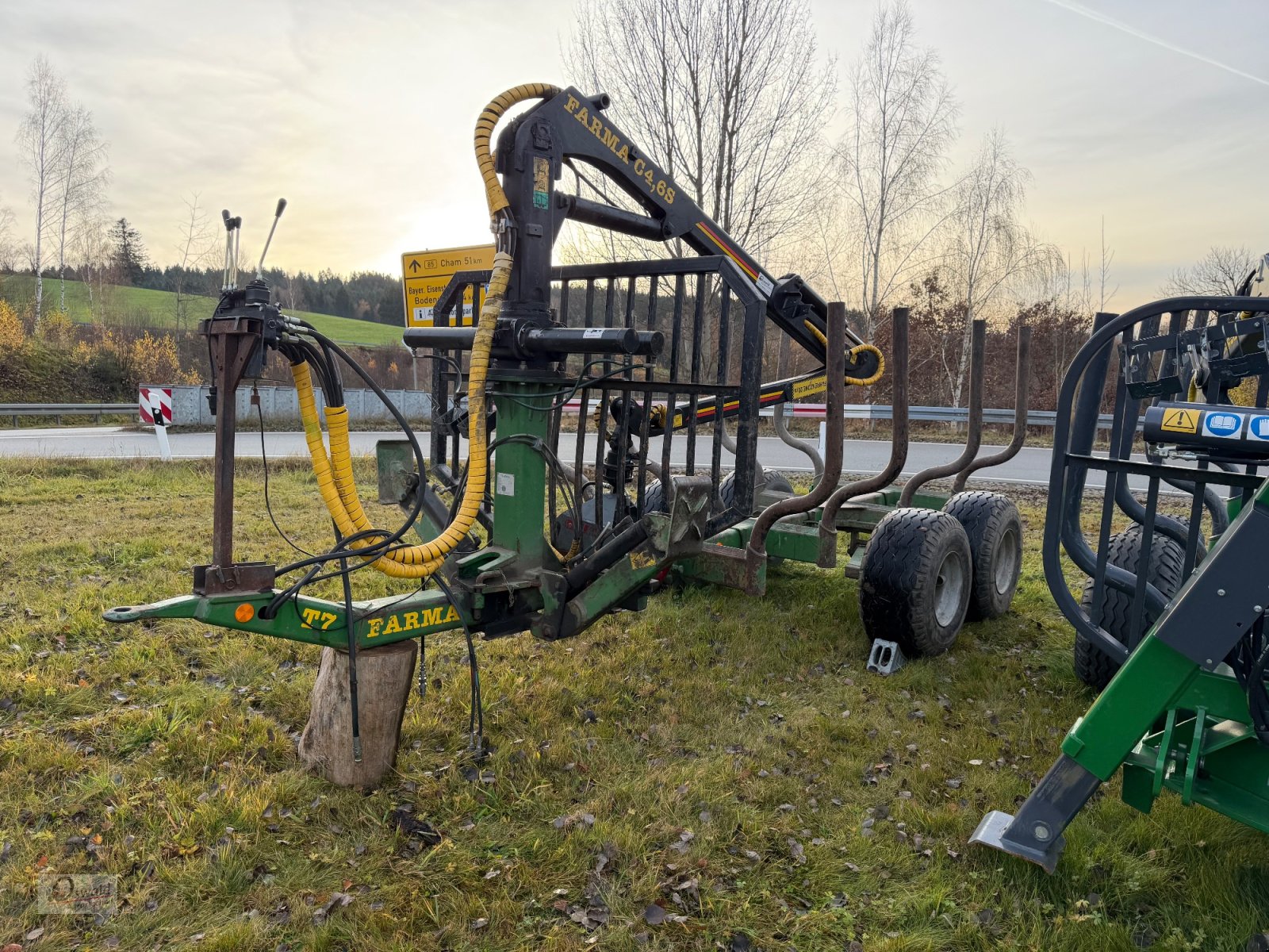 Rückewagen & Rückeanhänger typu Farma CT 4,6-7, Gebrauchtmaschine v Regen (Obrázek 1)