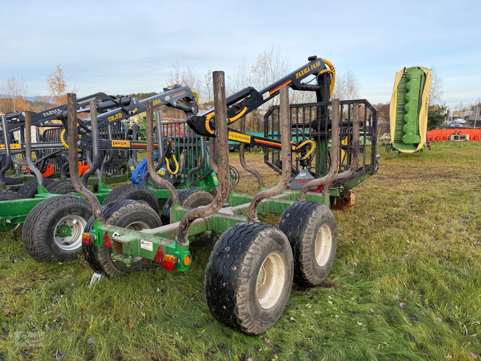 Rückewagen & Rückeanhänger typu Farma CT 4,6-7, Gebrauchtmaschine v Regen (Obrázek 3)