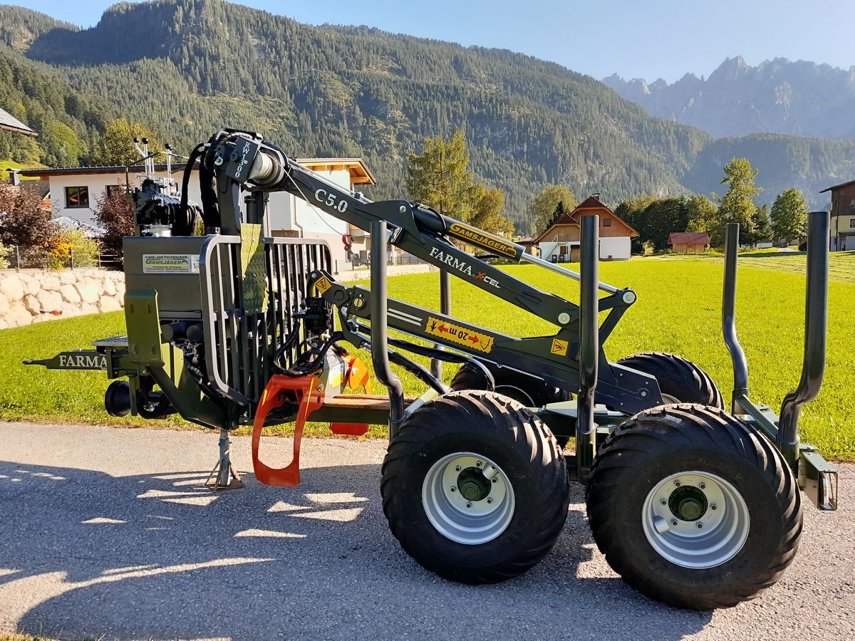 Rückewagen & Rückeanhänger des Typs Farma CT 5,0-6 X-CEL, Neumaschine in Gosau am Dachstein (Bild 6)