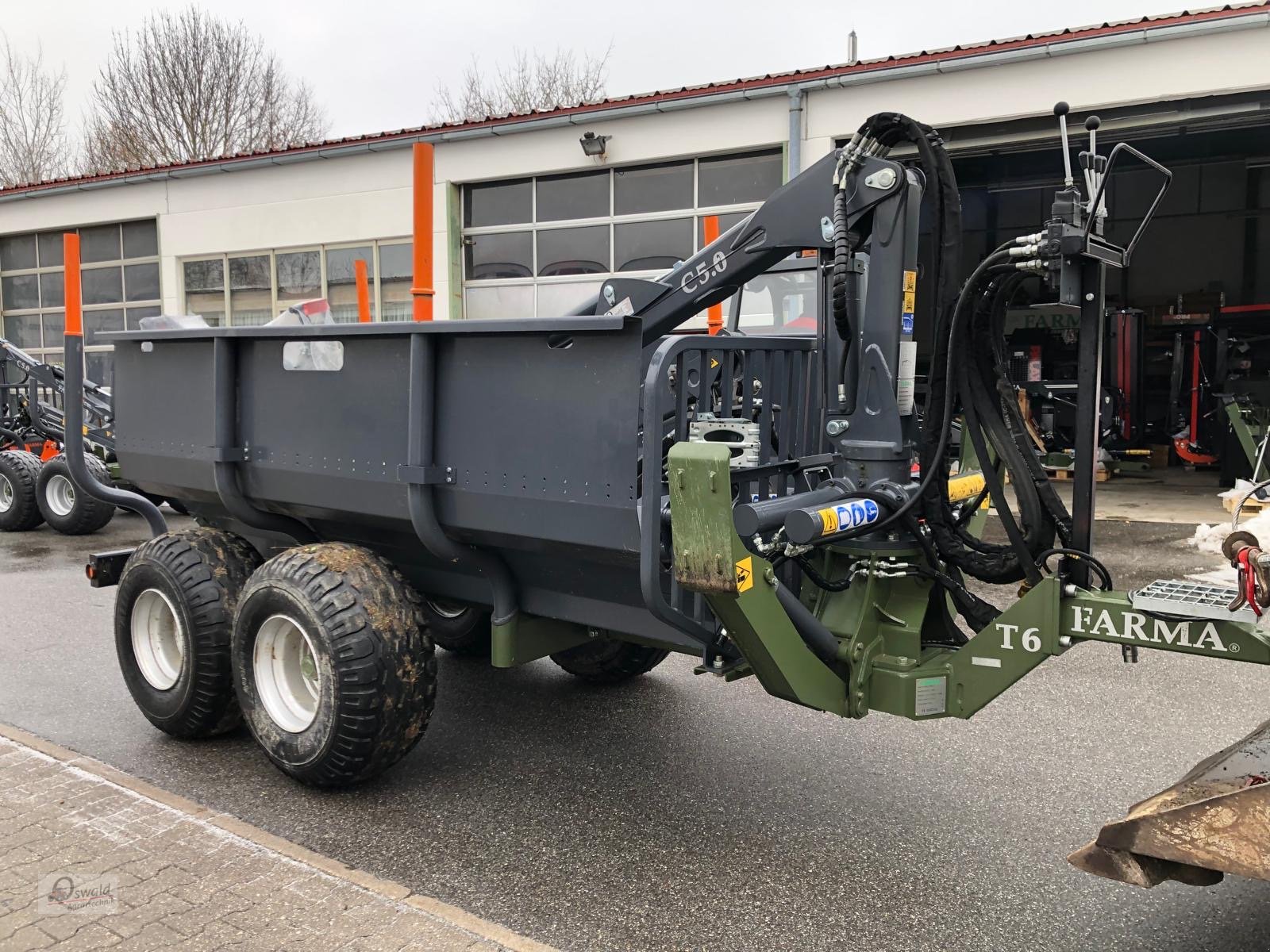 Rückewagen & Rückeanhänger типа Farma CT 5,0-6, Gebrauchtmaschine в Regen (Фотография 1)