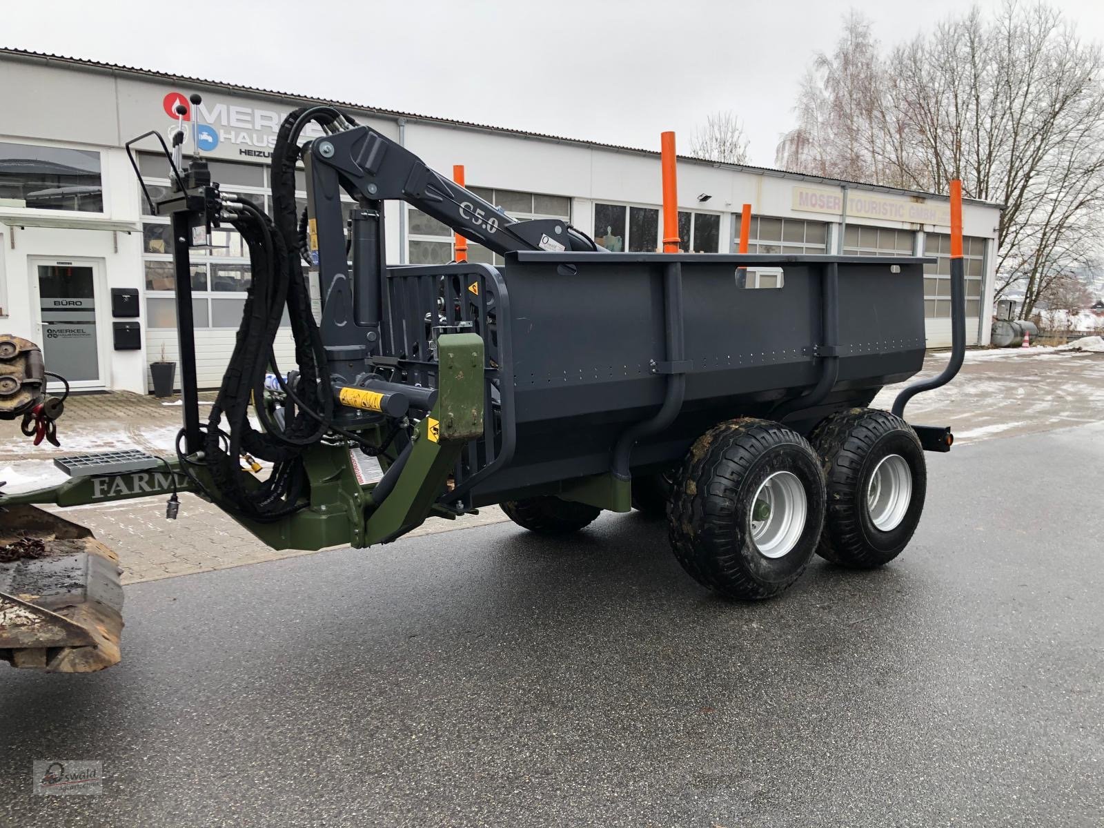 Rückewagen & Rückeanhänger типа Farma CT 5,0-6, Gebrauchtmaschine в Regen (Фотография 2)