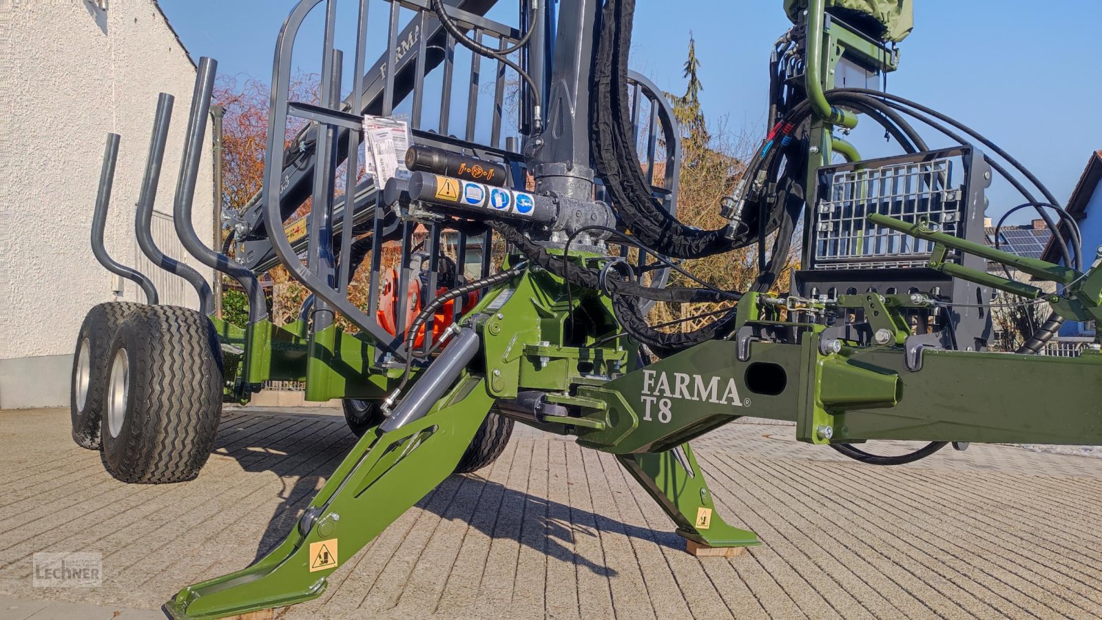 Rückewagen & Rückeanhänger of the type Farma CT 6,3-8 Rückewagen mit Auflaufbremse - Neues Modell, Neumaschine in Bad Abbach-Dünzling (Picture 2)