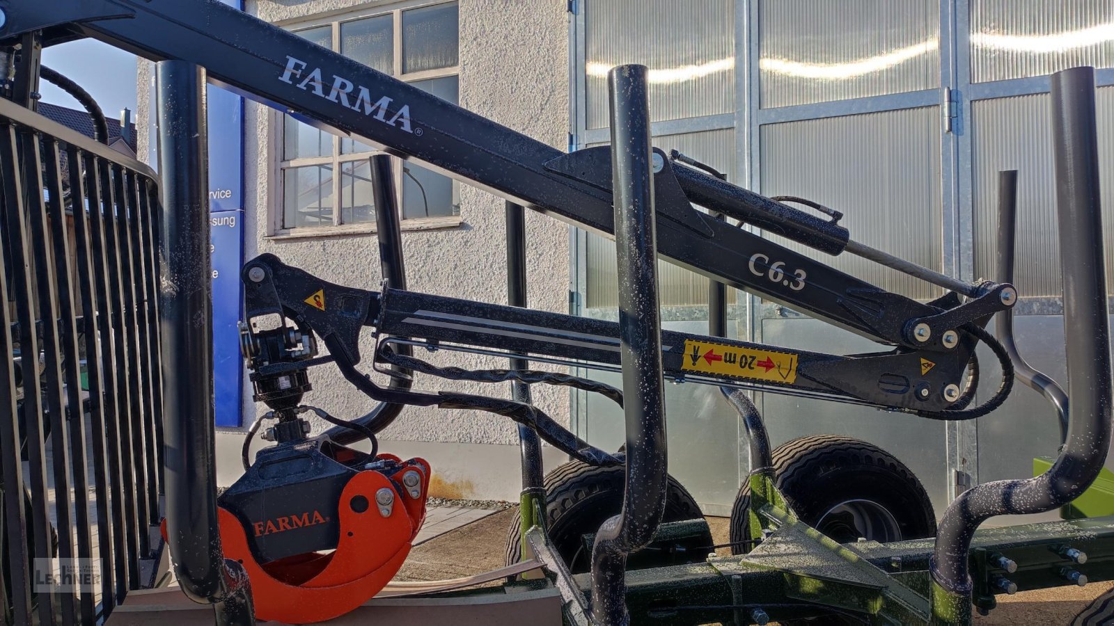 Rückewagen & Rückeanhänger of the type Farma CT 6,3-8 Rückewagen mit Auflaufbremse - Neues Modell, Neumaschine in Bad Abbach-Dünzling (Picture 3)