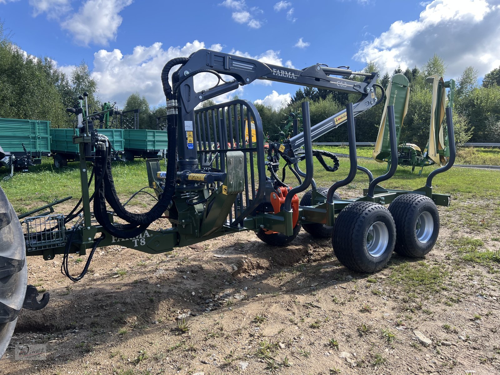 Rückewagen & Rückeanhänger typu Farma CT 6,3-8 Rückewagen, Neumaschine v Regen (Obrázek 1)