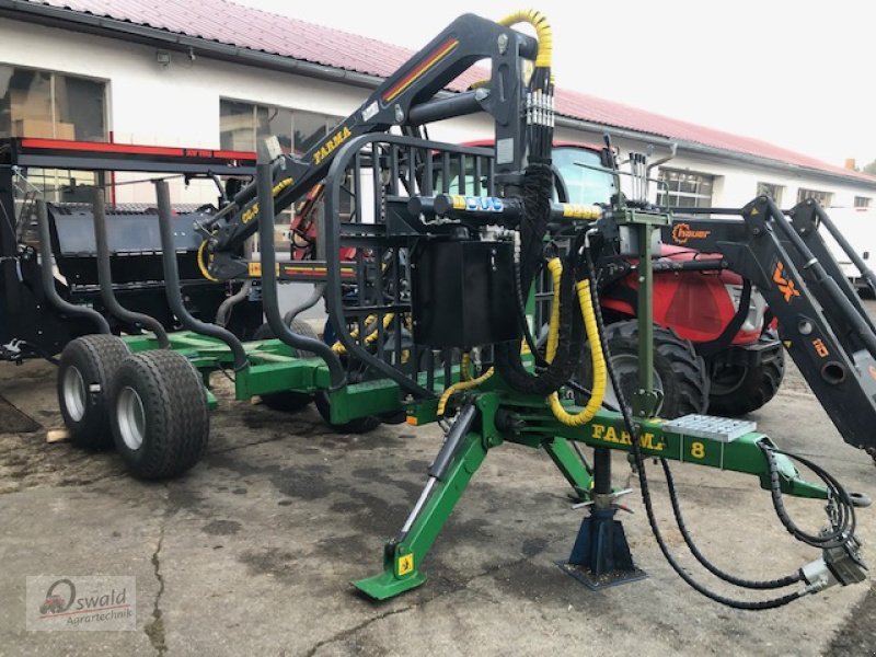 Rückewagen & Rückeanhänger of the type Farma CT 6,3-8, Gebrauchtmaschine in Regen