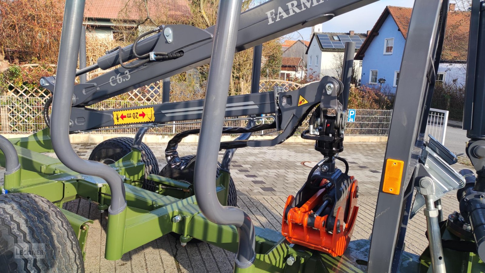 Rückewagen & Rückeanhänger del tipo Farma CT 6,3-9DS Rückewagen mit Druckluftbremse - Neues Modell, Neumaschine In Bad Abbach-Dünzling (Immagine 3)