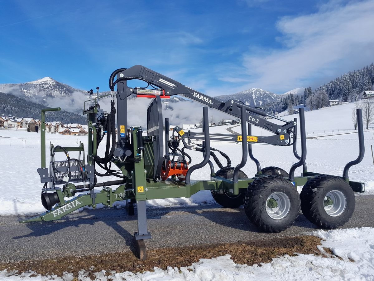 Rückewagen & Rückeanhänger des Typs Farma CT 6,3-9F, Neumaschine in Gosau am Dachstein (Bild 9)