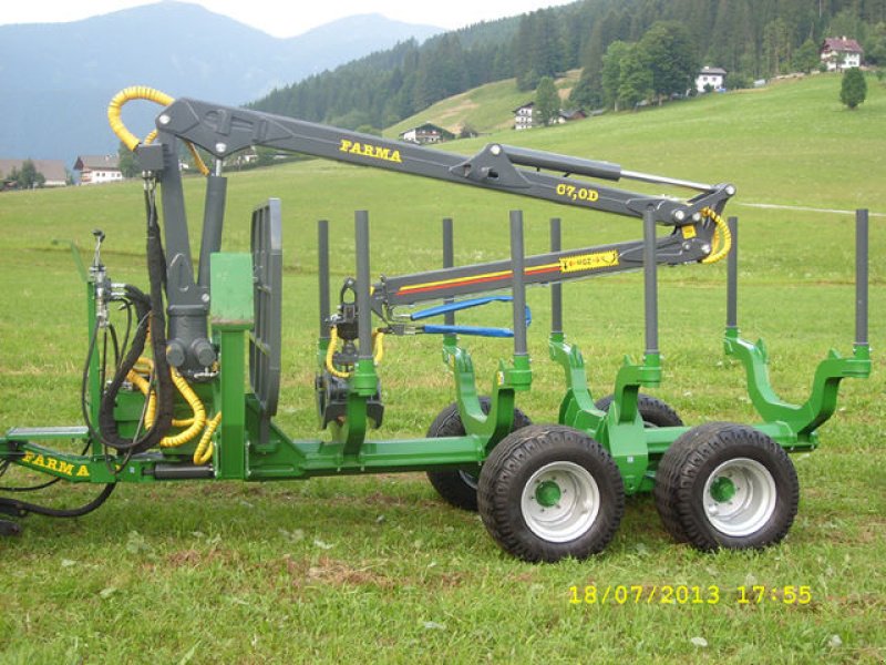 Rückewagen & Rückeanhänger des Typs Farma CT 7,0-10G2, Neumaschine in Gosau am Dachstein (Bild 7)