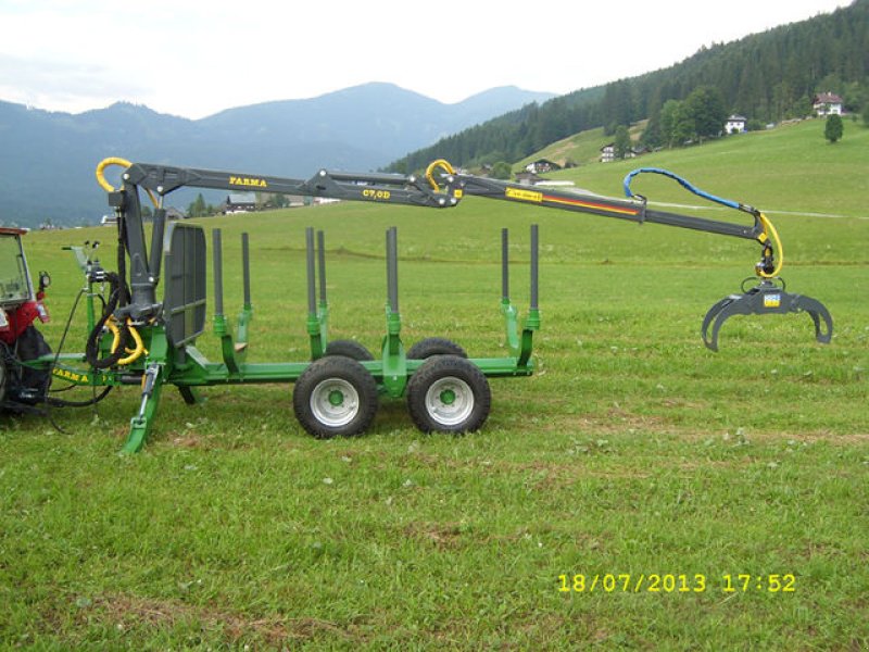 Rückewagen & Rückeanhänger des Typs Farma CT 7,0-10G2, Neumaschine in Gosau am Dachstein (Bild 6)