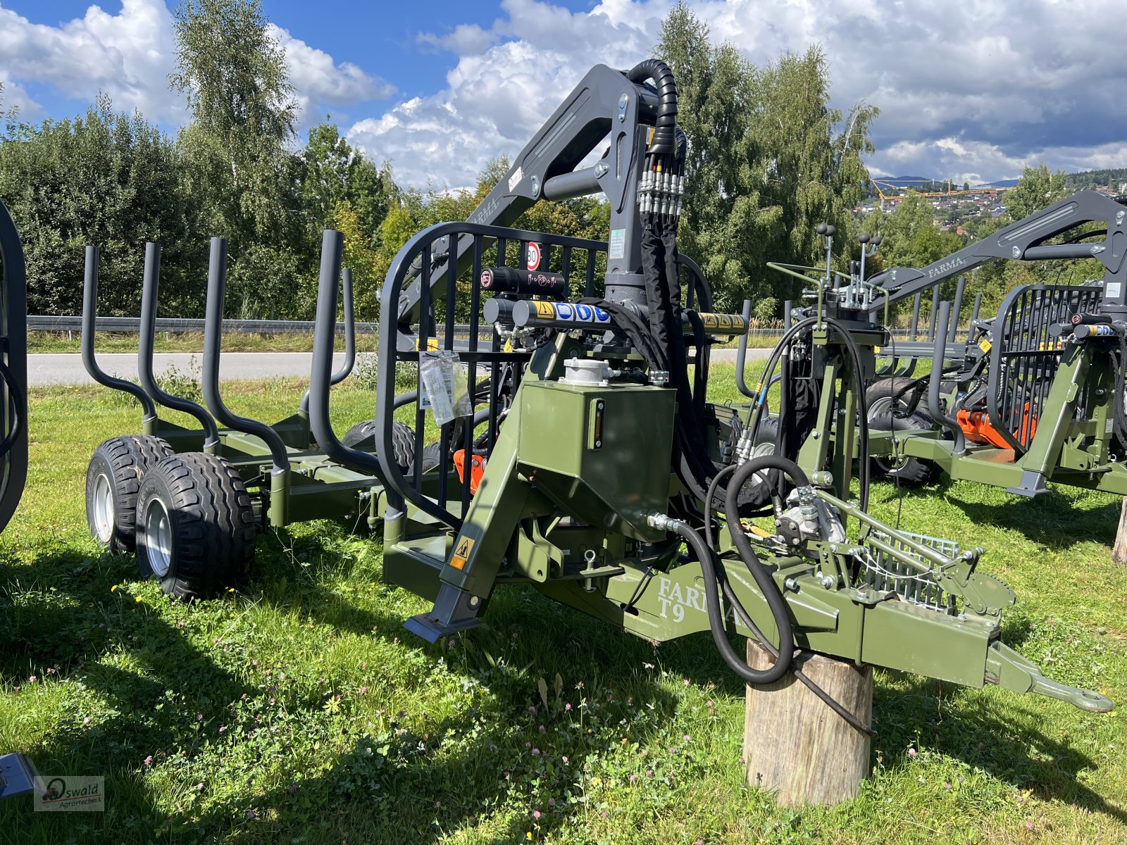 Rückewagen & Rückeanhänger typu Farma CT6,3-9 Rückewagen Farma, Neumaschine v Regen (Obrázek 2)