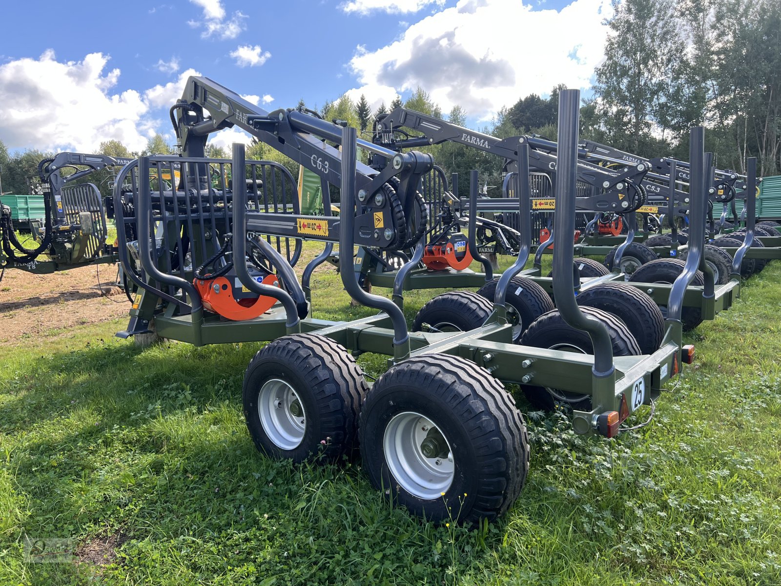 Rückewagen & Rückeanhänger typu Farma CT6,3-9 Rückewagen Farma, Neumaschine v Regen (Obrázek 3)