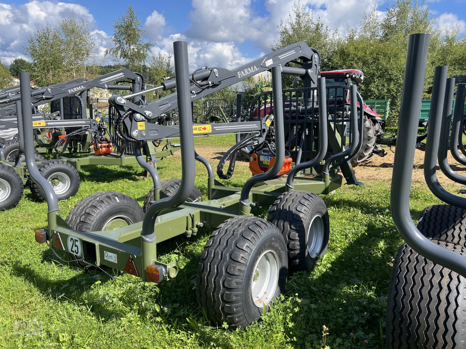 Rückewagen & Rückeanhänger typu Farma CT6,3-9 Rückewagen Farma, Neumaschine v Regen (Obrázek 4)