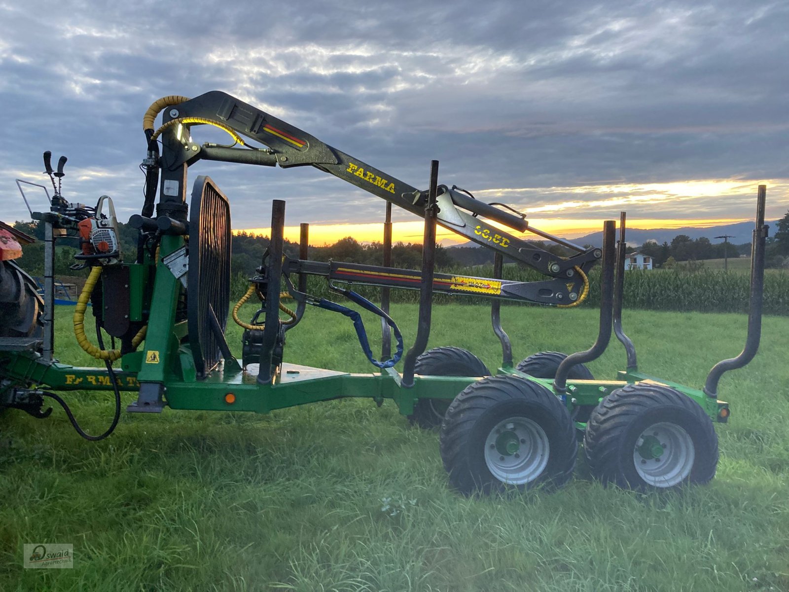 Rückewagen & Rückeanhänger typu Farma CT6,3-9, Gebrauchtmaschine v Regen (Obrázek 3)