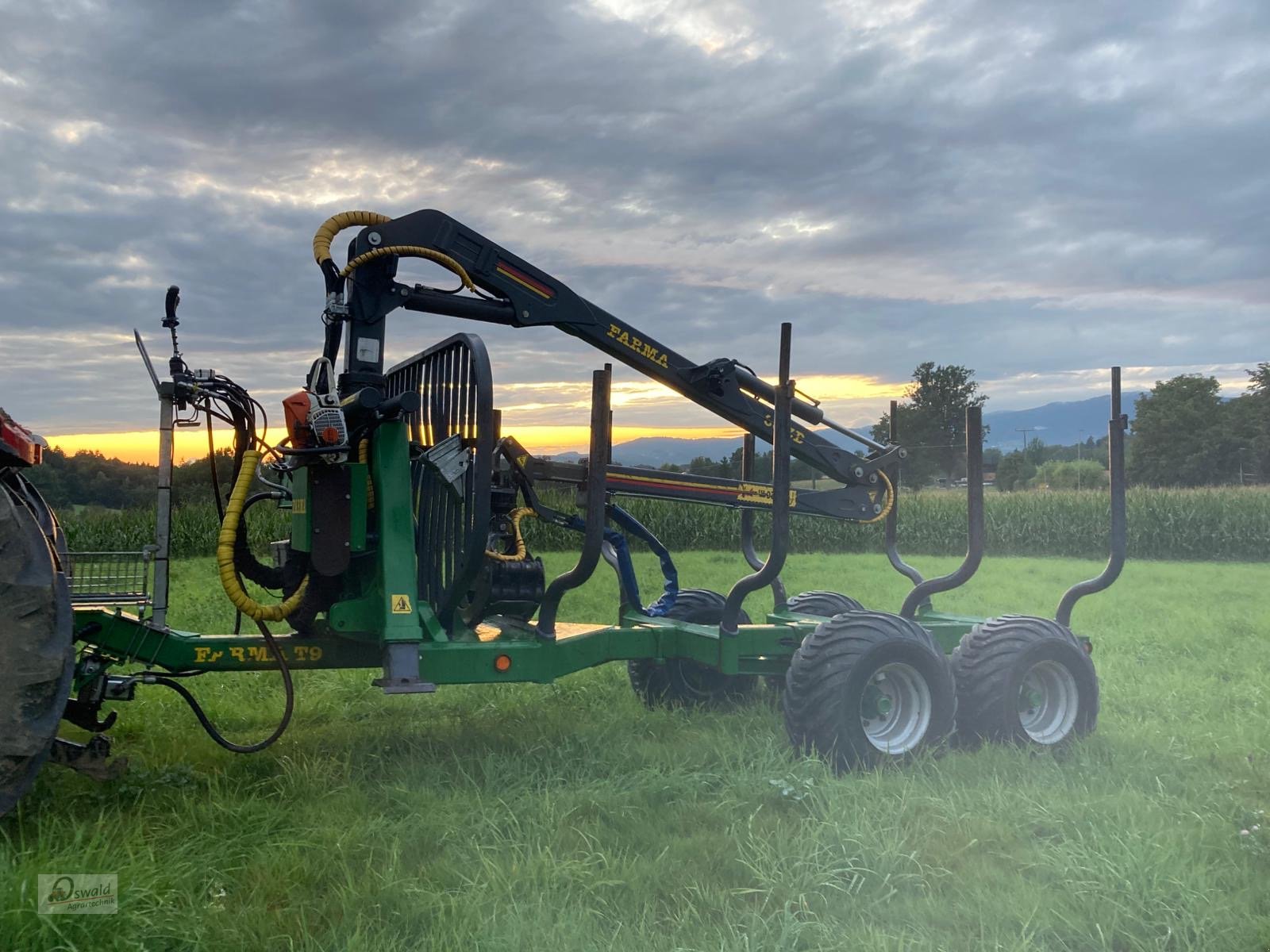 Rückewagen & Rückeanhänger typu Farma CT6,3-9, Gebrauchtmaschine v Regen (Obrázek 5)