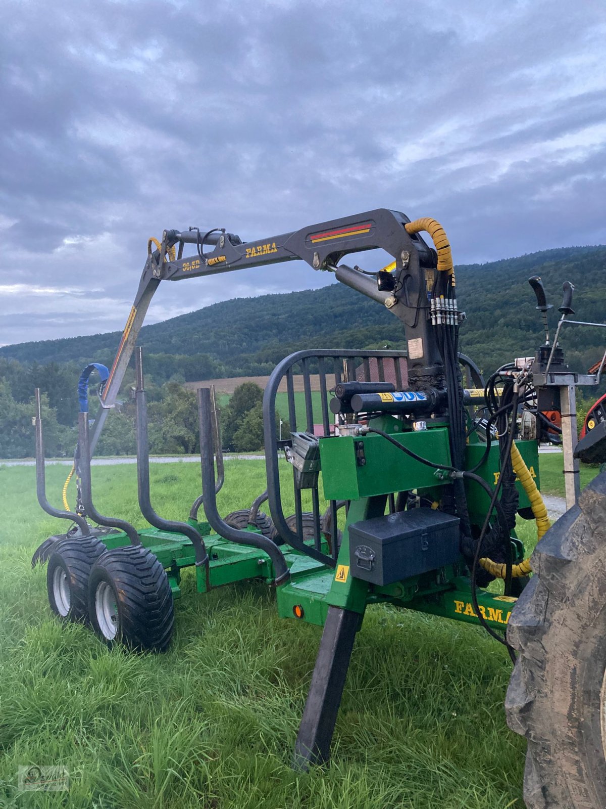 Rückewagen & Rückeanhänger typu Farma CT6,3-9, Gebrauchtmaschine v Regen (Obrázek 6)