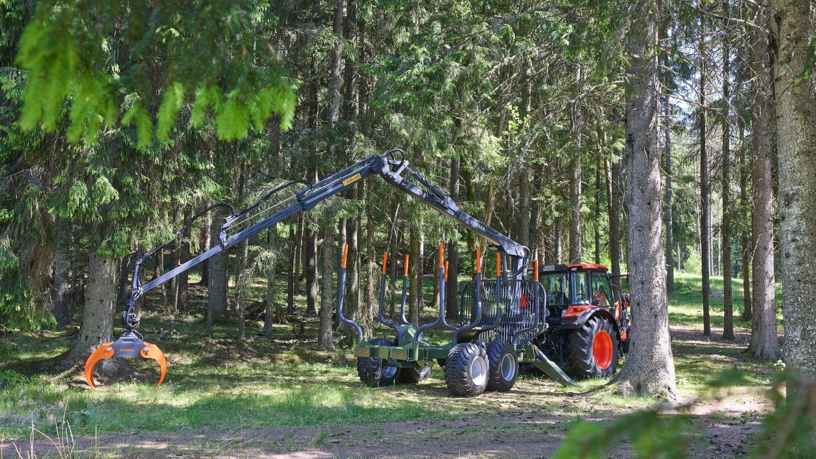 Rückewagen & Rückeanhänger tipa Farma DS10-8,5C, Gebrauchtmaschine u Horsens (Slika 1)