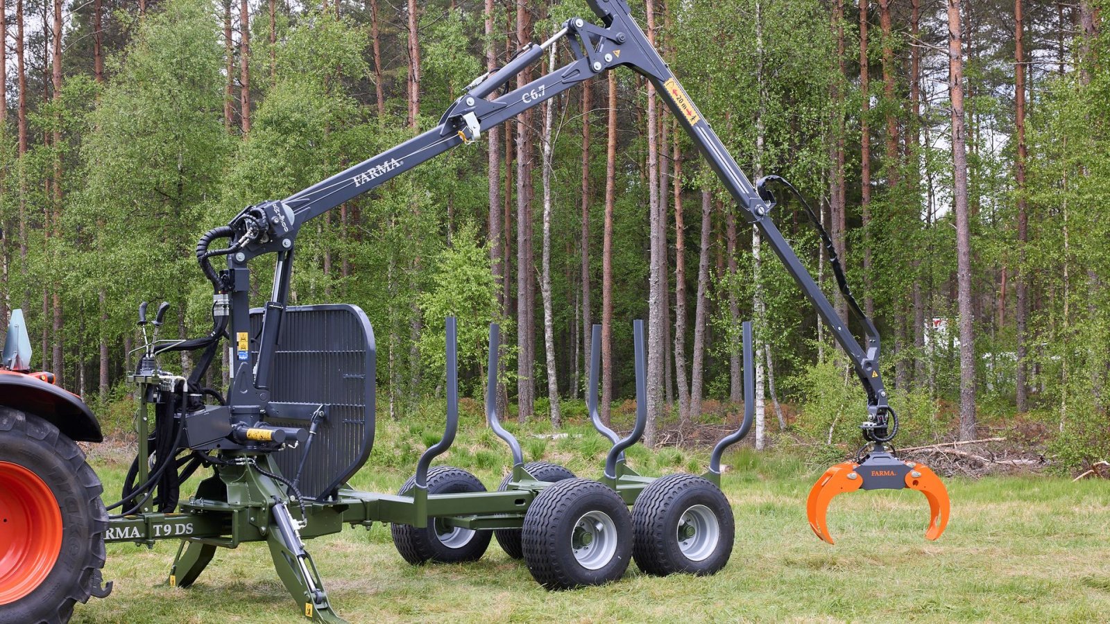 Rückewagen & Rückeanhänger typu Farma DS9-6,7, Gebrauchtmaschine v Horsens (Obrázek 1)