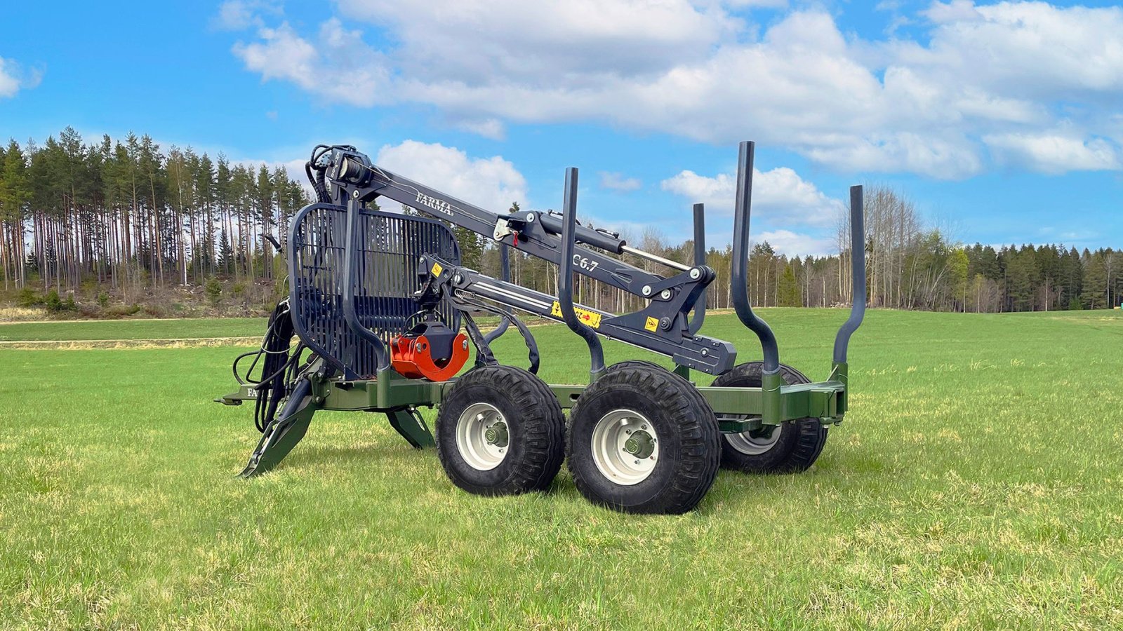 Rückewagen & Rückeanhänger typu Farma DS9-6,7, Gebrauchtmaschine v Horsens (Obrázek 2)