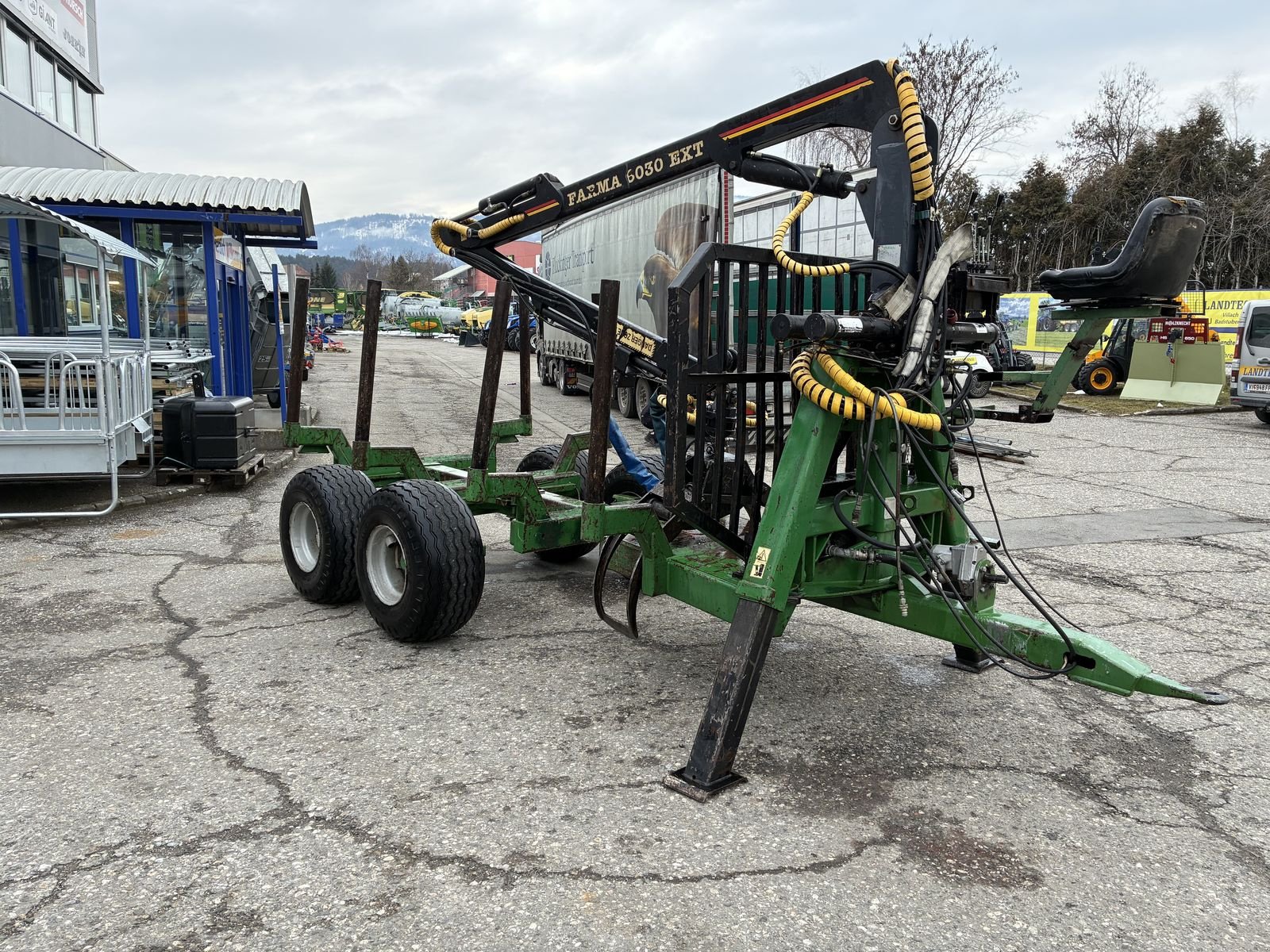 Rückewagen & Rückeanhänger del tipo Farma Farma 9-6030 EXT, Gebrauchtmaschine en Villach (Imagen 13)
