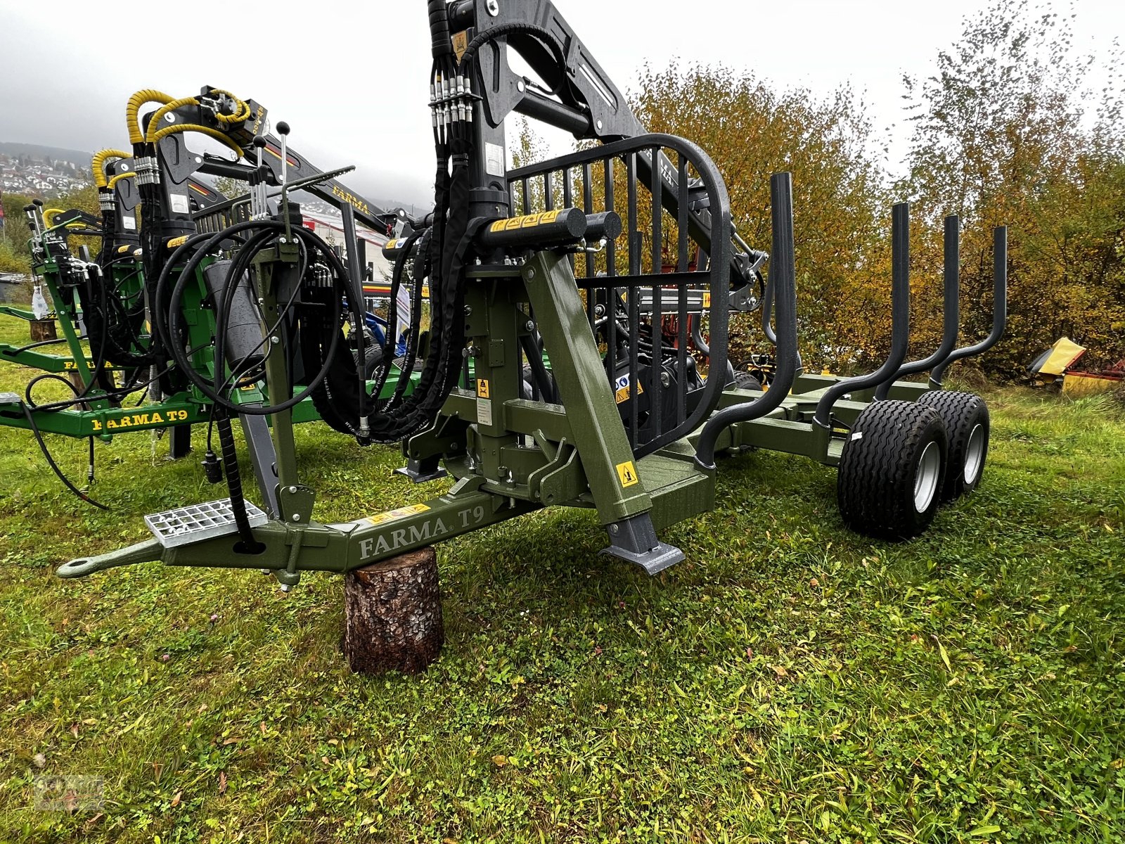Rückewagen & Rückeanhänger des Typs Farma Rückewagen von 6-17 Tonnen, Neumaschine in Regen (Bild 2)