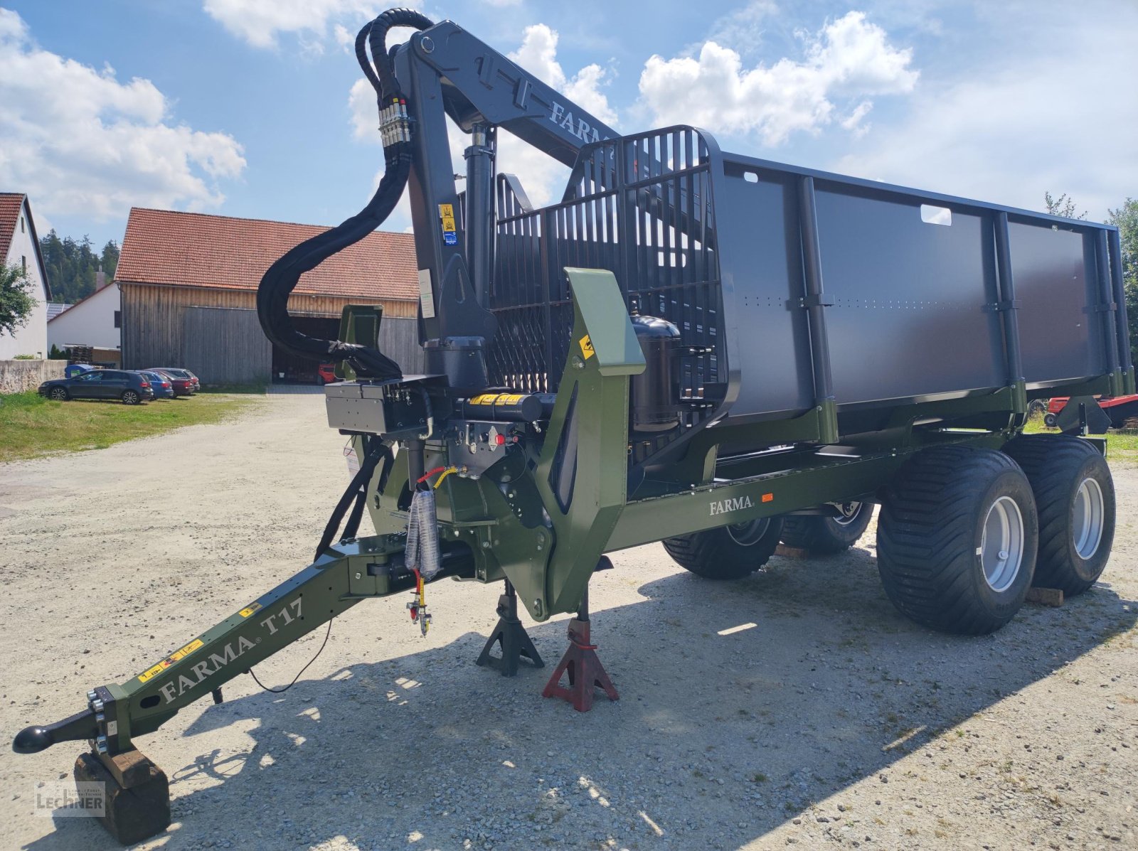 Rückewagen & Rückeanhänger a típus Farma T 17 - Doppelrahmen-Rückewagen, Neumaschine ekkor: Bad Abbach-Dünzling (Kép 4)