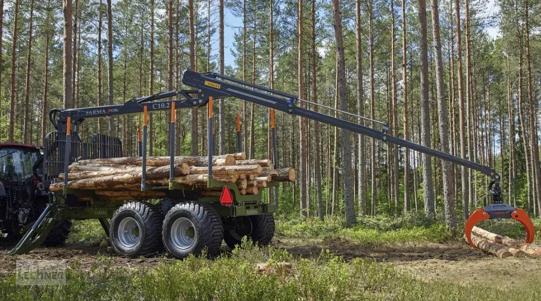 Rückewagen & Rückeanhänger от тип Farma T 17 - Doppelrahmen-Rückewagen, Neumaschine в Bad Abbach-Dünzling (Снимка 2)