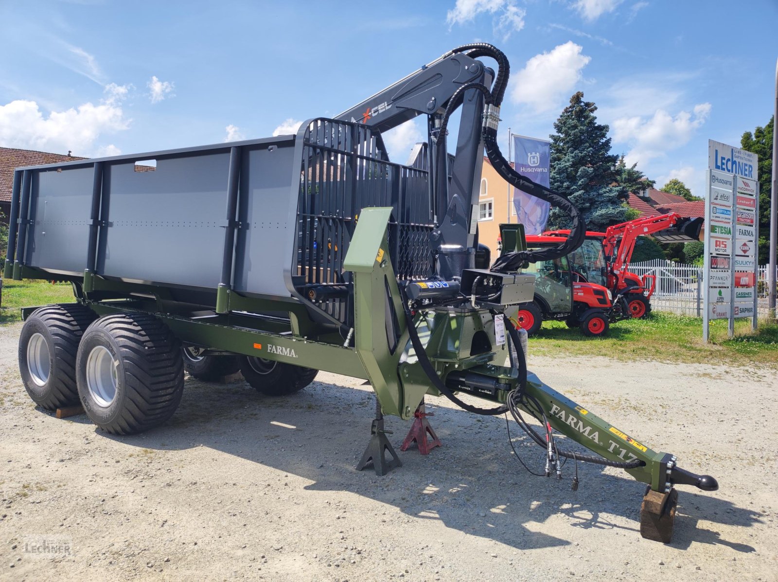 Rückewagen & Rückeanhänger от тип Farma T 17 - Doppelrahmen-Rückewagen, Neumaschine в Bad Abbach-Dünzling (Снимка 11)