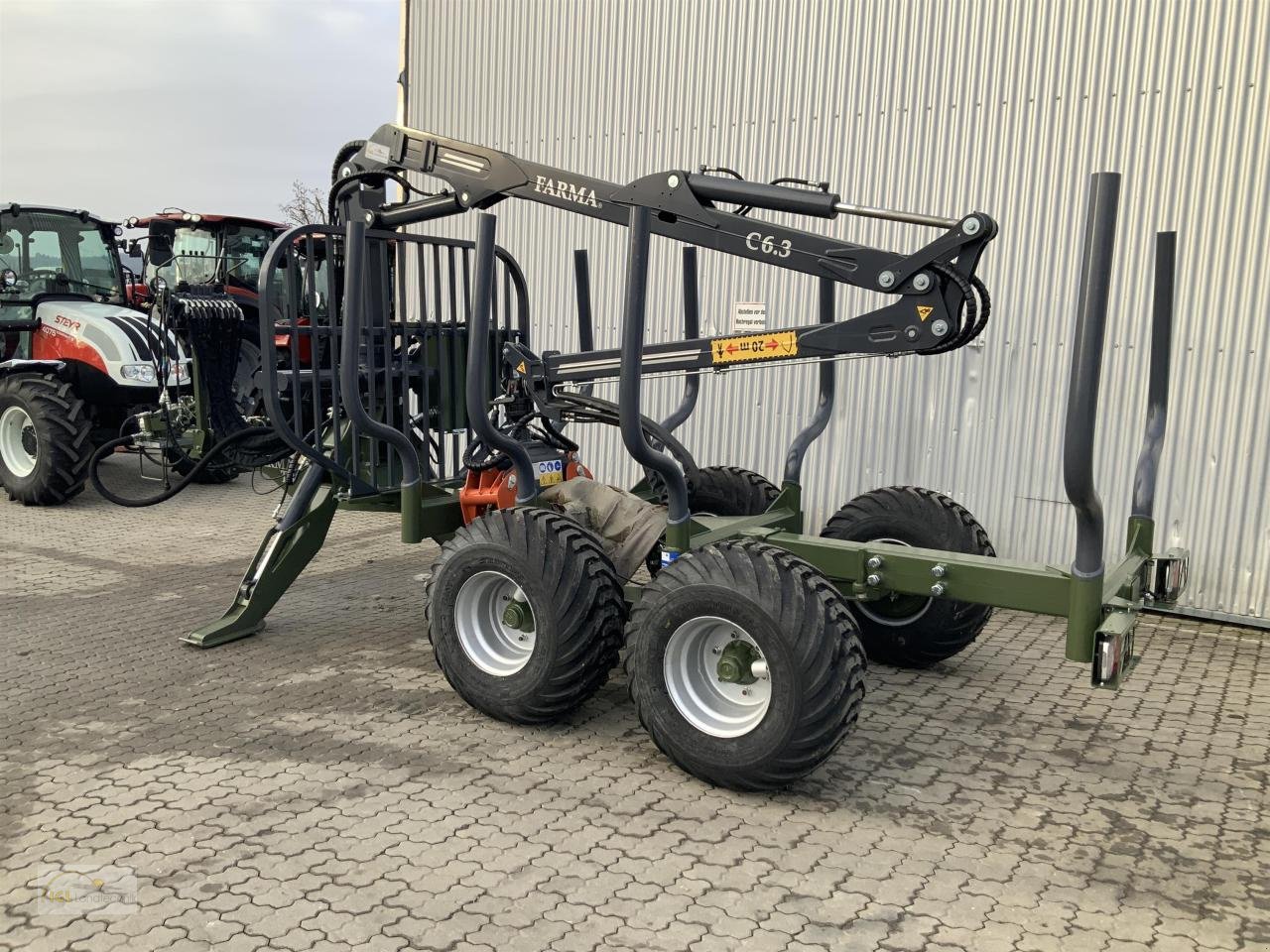 Rückewagen & Rückeanhänger typu Farma T 8, Neumaschine w Pfreimd (Zdjęcie 3)