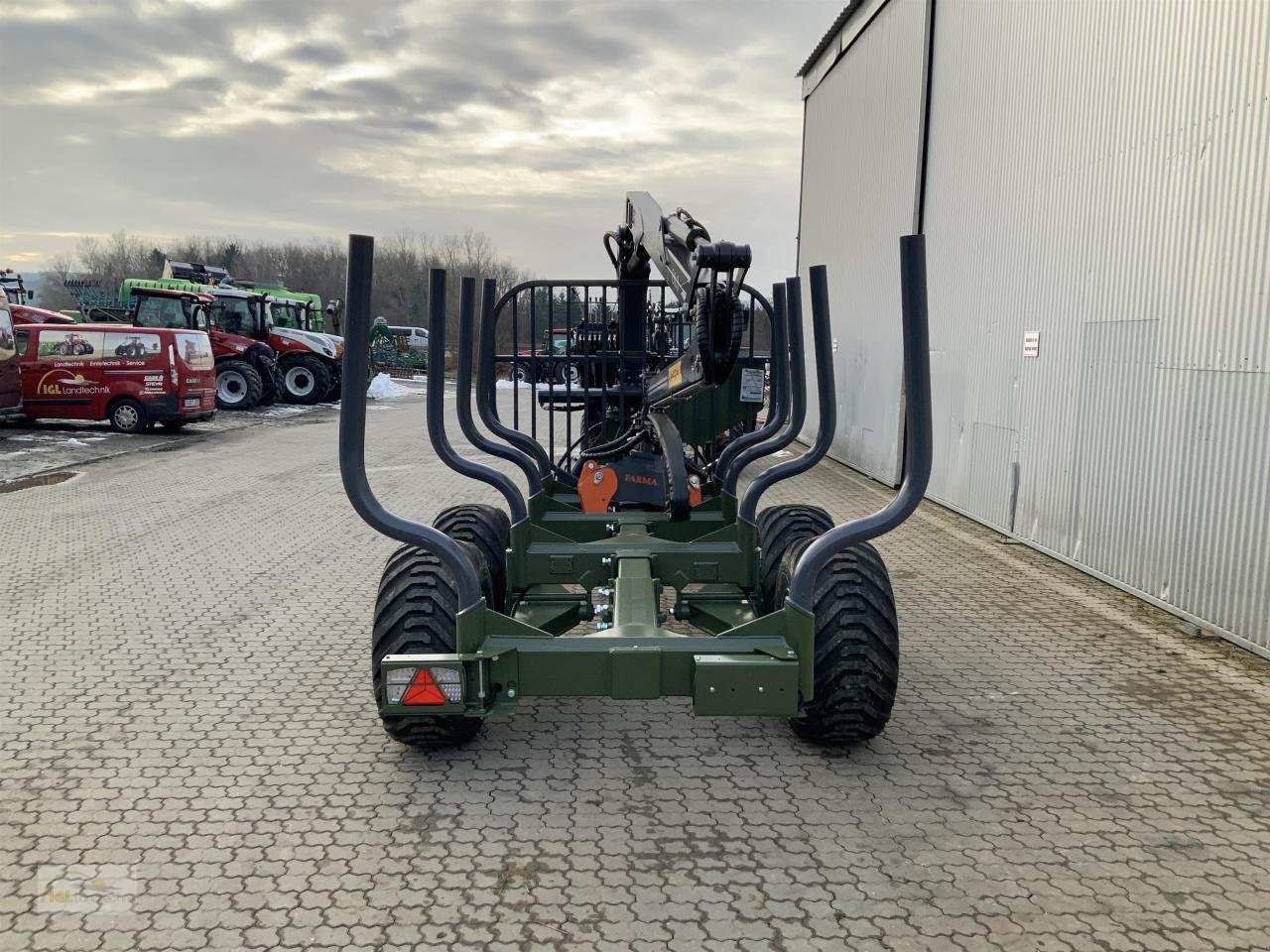 Rückewagen & Rückeanhänger del tipo Farma T 8, Neumaschine en Pfreimd (Imagen 4)