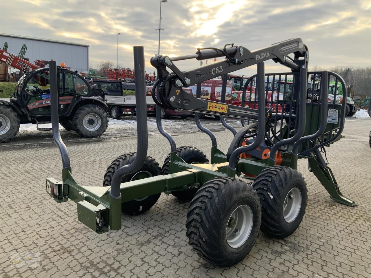 Rückewagen & Rückeanhänger del tipo Farma T 8, Neumaschine en Pfreimd (Imagen 5)