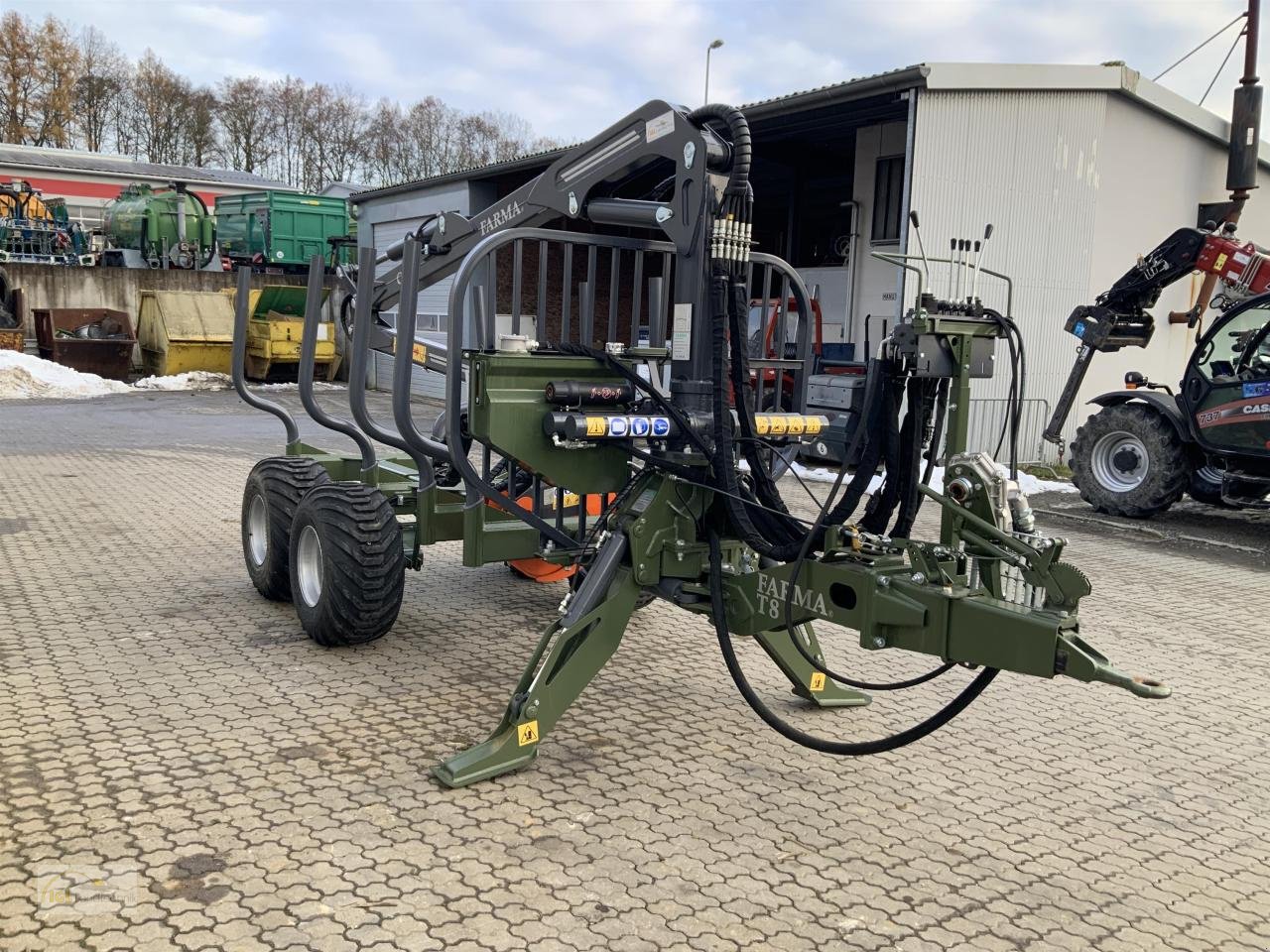 Rückewagen & Rückeanhänger del tipo Farma T 8, Neumaschine en Pfreimd (Imagen 6)