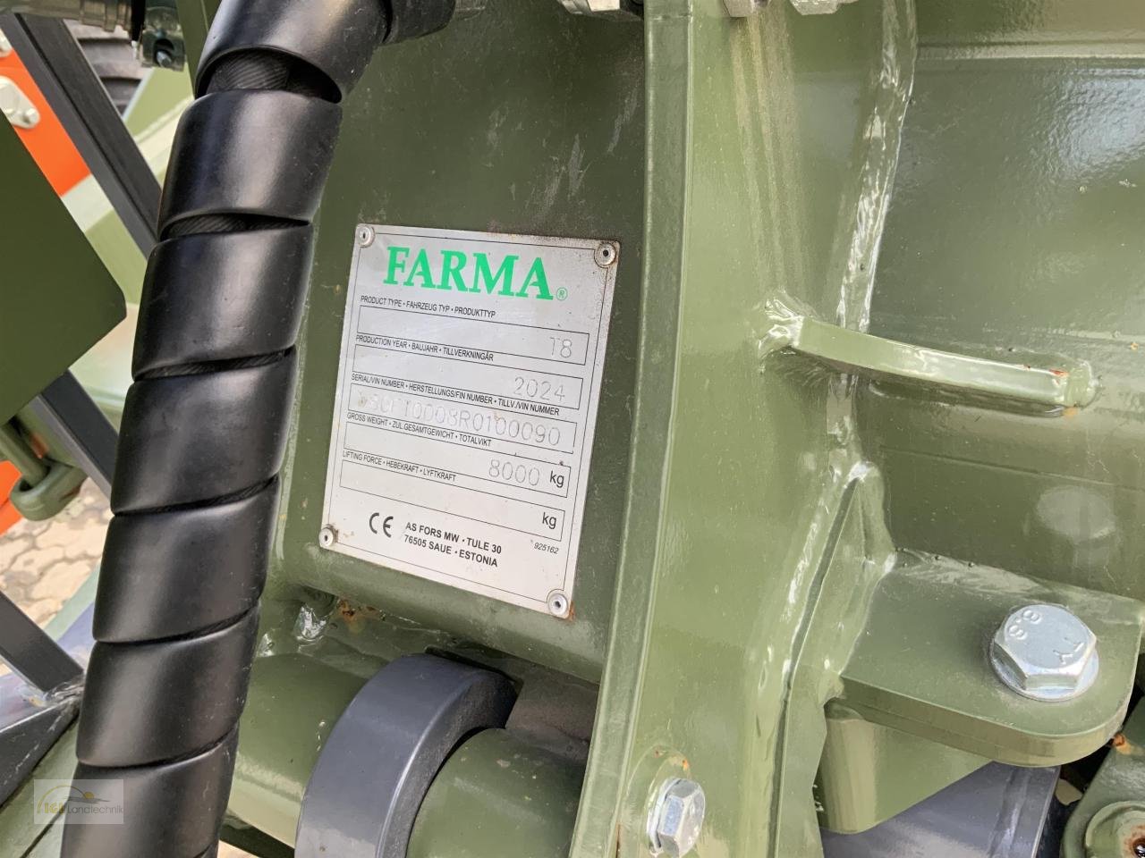 Rückewagen & Rückeanhänger del tipo Farma T 8, Neumaschine en Pfreimd (Imagen 7)