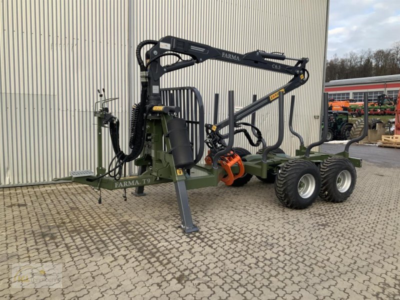 Rückewagen & Rückeanhänger des Typs Farma T 9, Neumaschine in Pfreimd (Bild 1)