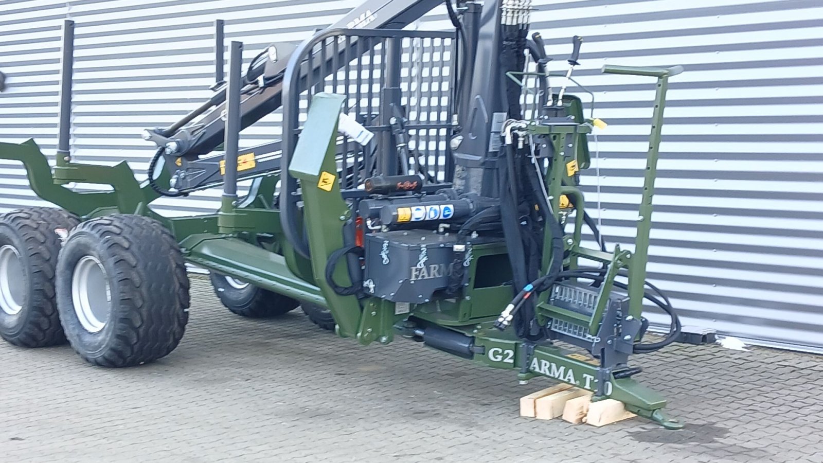 Rückewagen & Rückeanhänger del tipo Farma T10 G2 7.2, Gebrauchtmaschine In Horsens (Immagine 2)