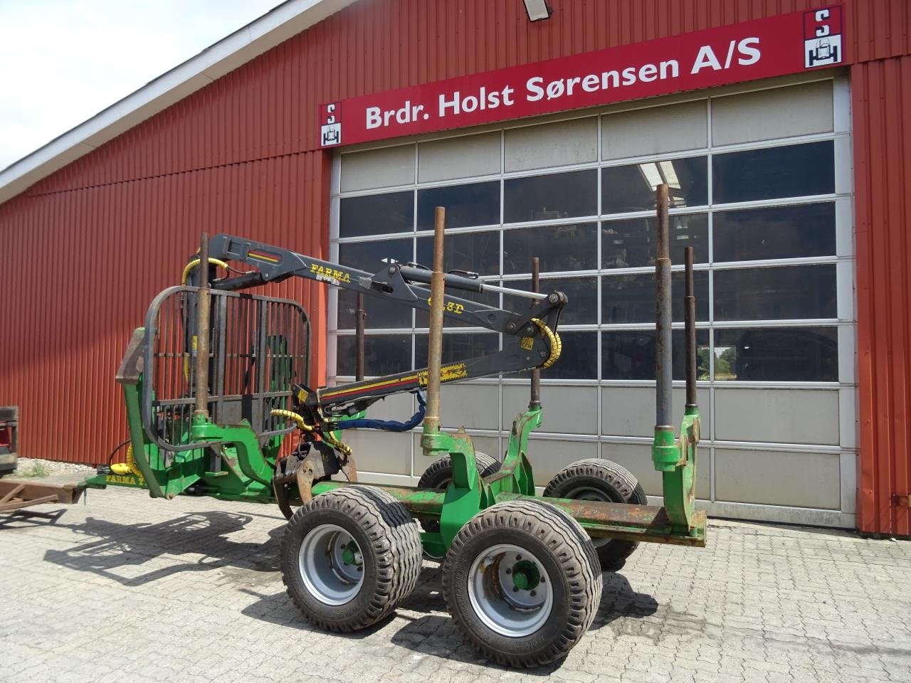 Rückewagen & Rückeanhänger типа Farma T10, Gebrauchtmaschine в Ribe (Фотография 17)
