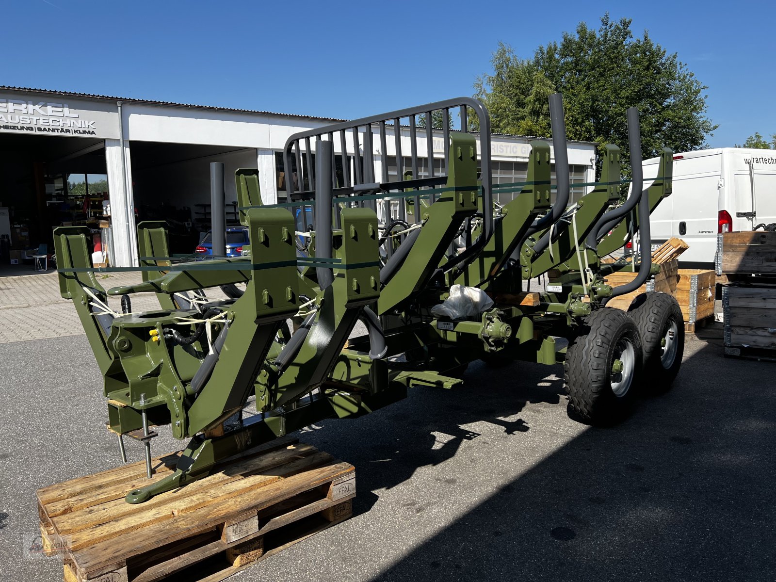 Rückewagen & Rückeanhänger des Typs Farma T6 6 Tonnen !Sofort verfügbar!, Neumaschine in Regen (Bild 1)
