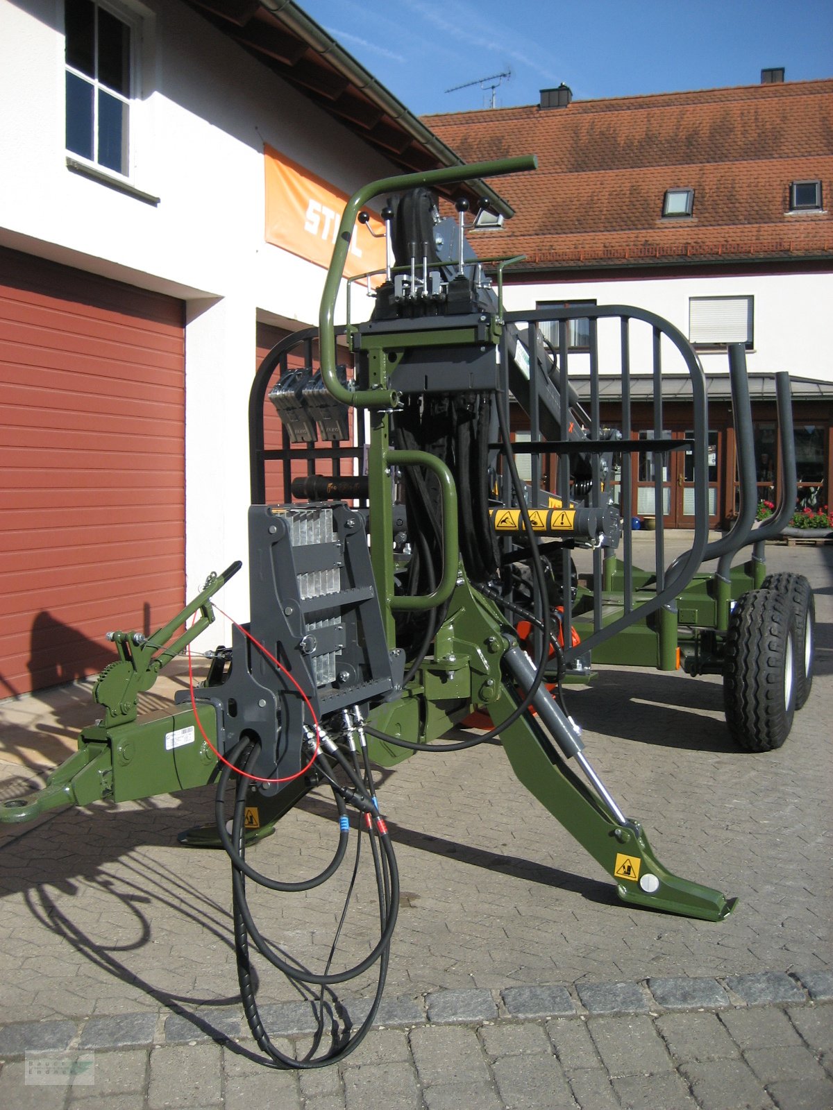 Rückewagen & Rückeanhänger des Typs Farma T7 C5,0 X CEL, Neumaschine in Abenberg (Bild 4)