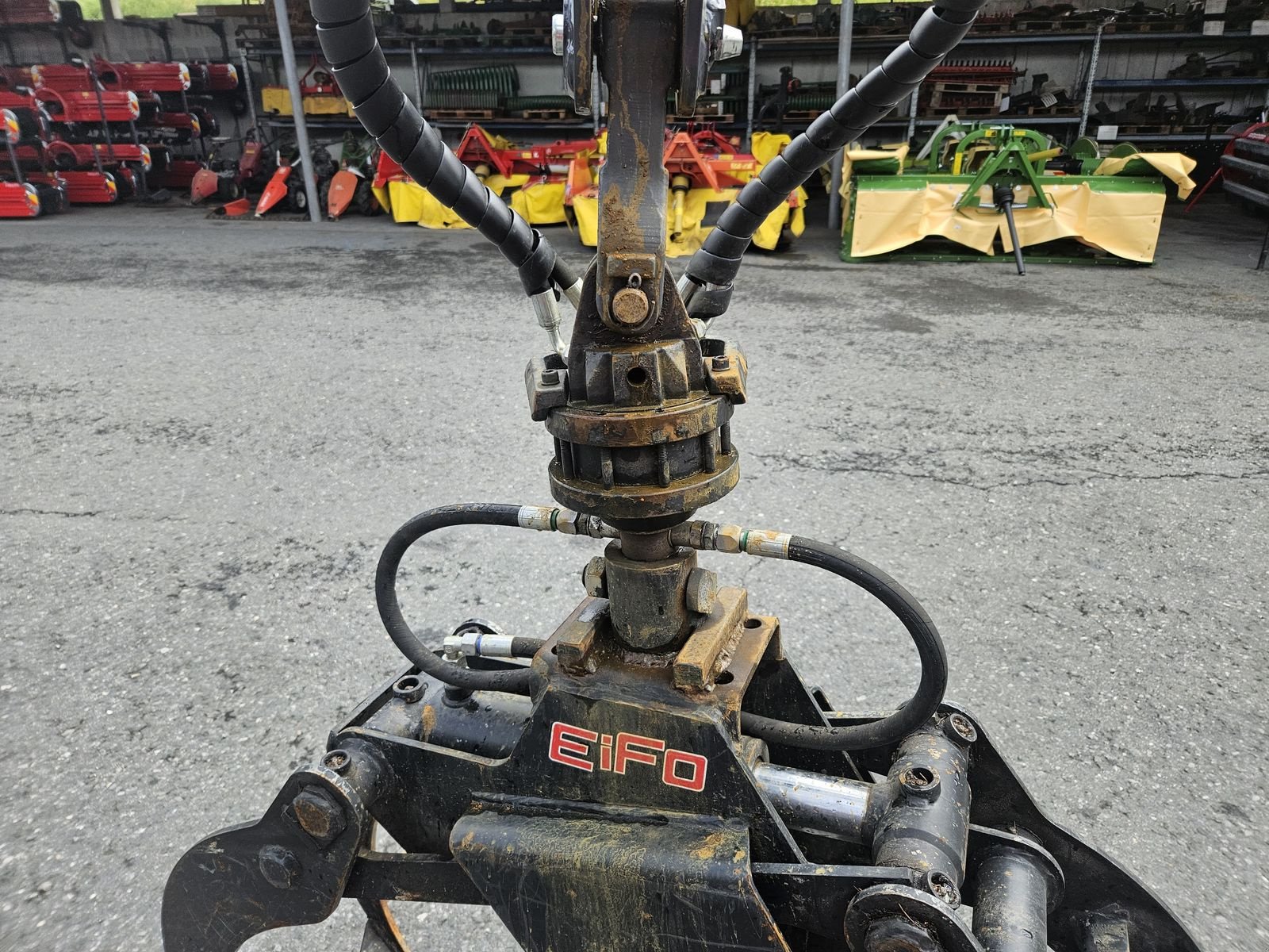 Rückewagen & Rückeanhänger van het type Farma T7 mit Kran C 5.1, Gebrauchtmaschine in Sulzberg (Foto 12)