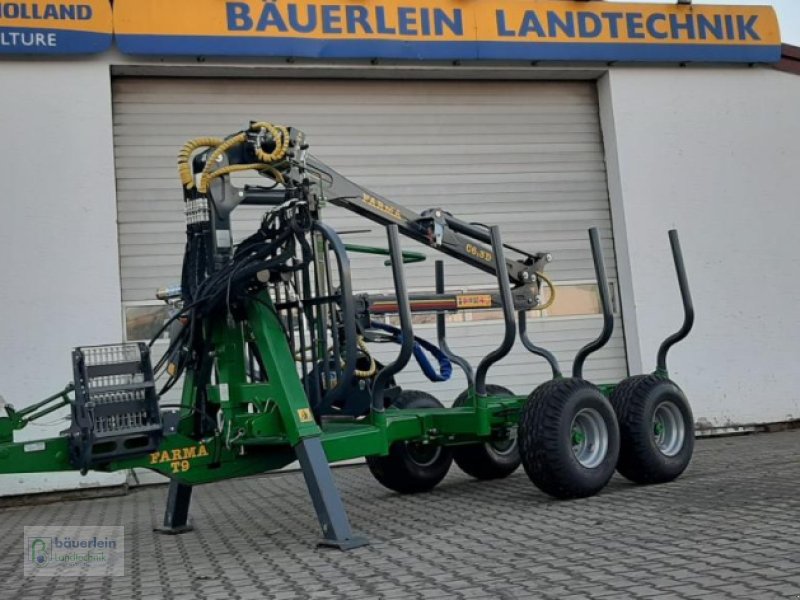 Rückewagen & Rückeanhänger des Typs Farma T9, Neumaschine in Buch am Wald (Bild 1)