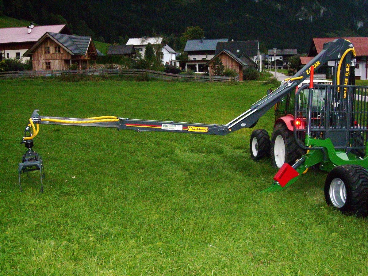 Rückewagen & Rückeanhänger des Typs Farma ZT 6,6-10G2, Neumaschine in Gosau am Dachstein (Bild 6)