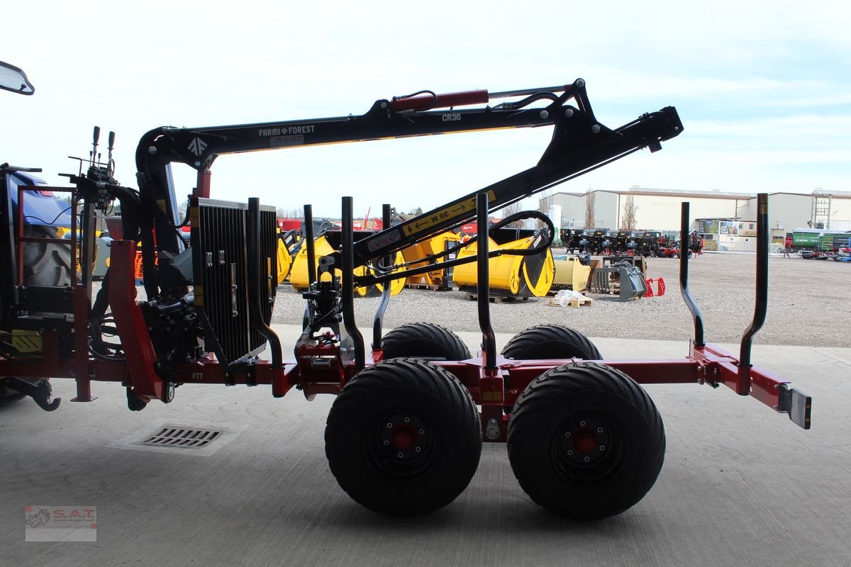 Rückewagen & Rückeanhänger typu Farmi AKTION-Rückewagen-9 to.-6,30m Kran-NEU, Neumaschine v Eberschwang (Obrázek 9)