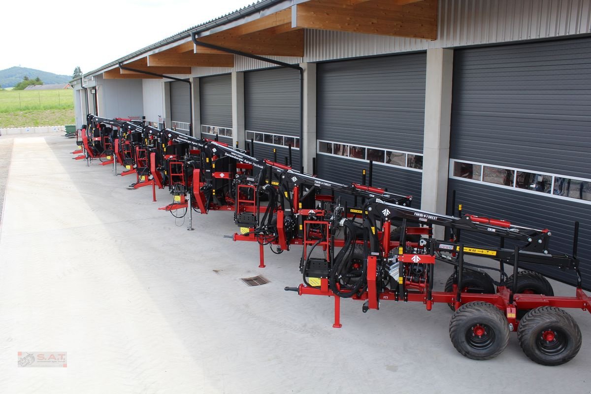 Rückewagen & Rückeanhänger typu Farmi AKTION-Rückewagen-9 to.-6,30m Kran-NEU, Neumaschine v Eberschwang (Obrázek 2)