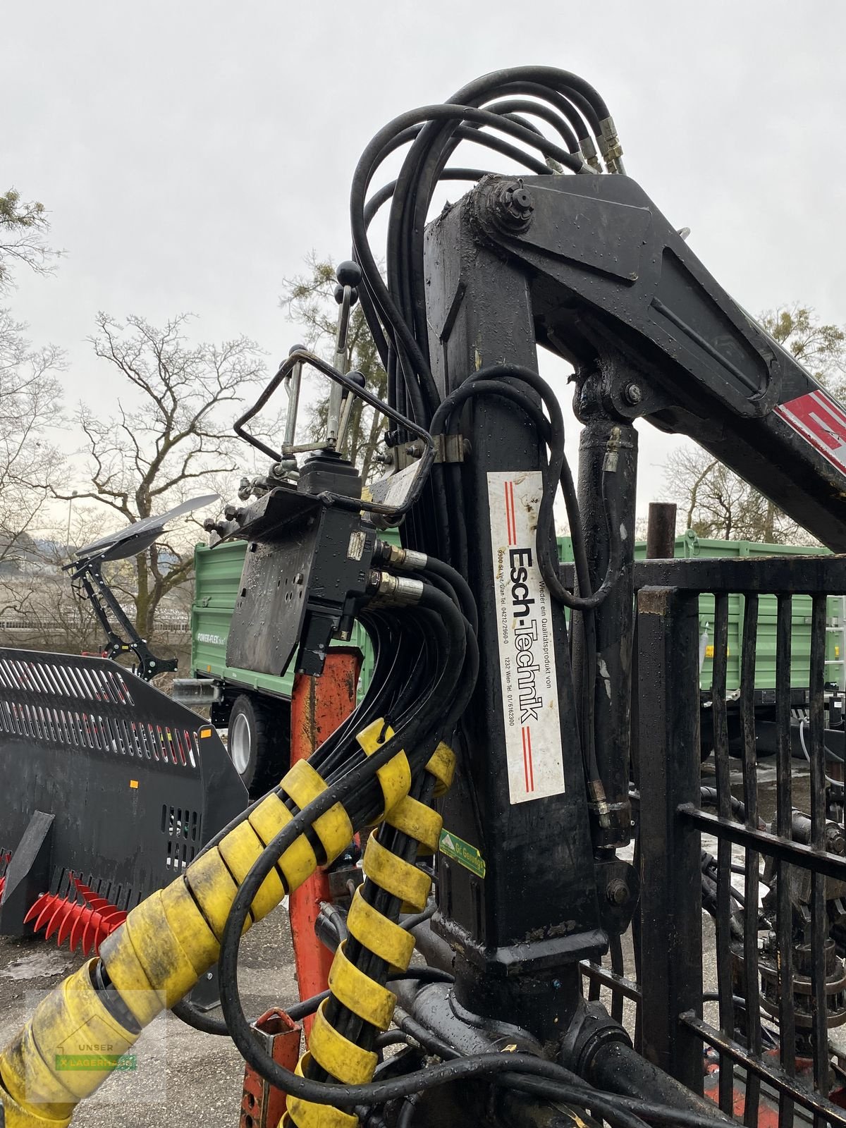 Rückewagen & Rückeanhänger of the type Farmi Forstkrananhäger HK 3861, Gebrauchtmaschine in Wartberg (Picture 3)