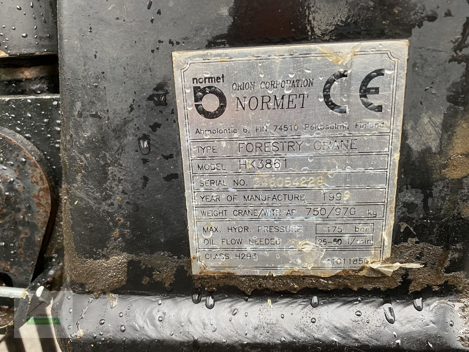 Rückewagen & Rückeanhänger of the type Farmi Forstkrananhäger HK 3861, Gebrauchtmaschine in Wartberg (Picture 6)