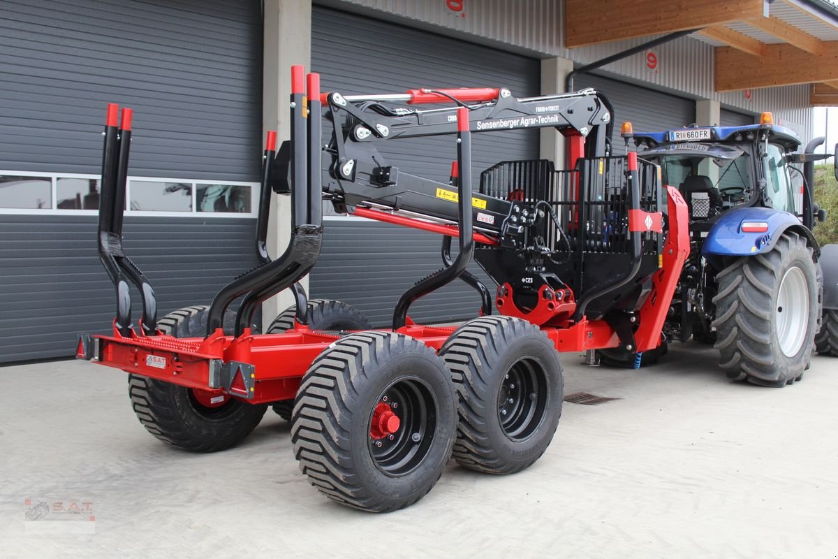 Rückewagen & Rückeanhänger typu Farmi FT 12 2WD - CR89 - 9,0m Kran - Radantrieb BB250, Neumaschine v Eberschwang (Obrázek 2)