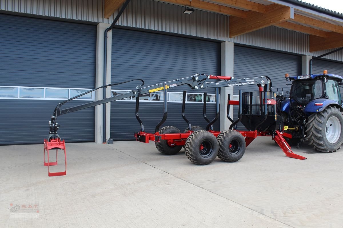 Rückewagen & Rückeanhänger a típus Farmi FT 9 - CR 57-Rückewagen-11,5 to.-7,50m-NEU, Neumaschine ekkor: Eberschwang (Kép 13)