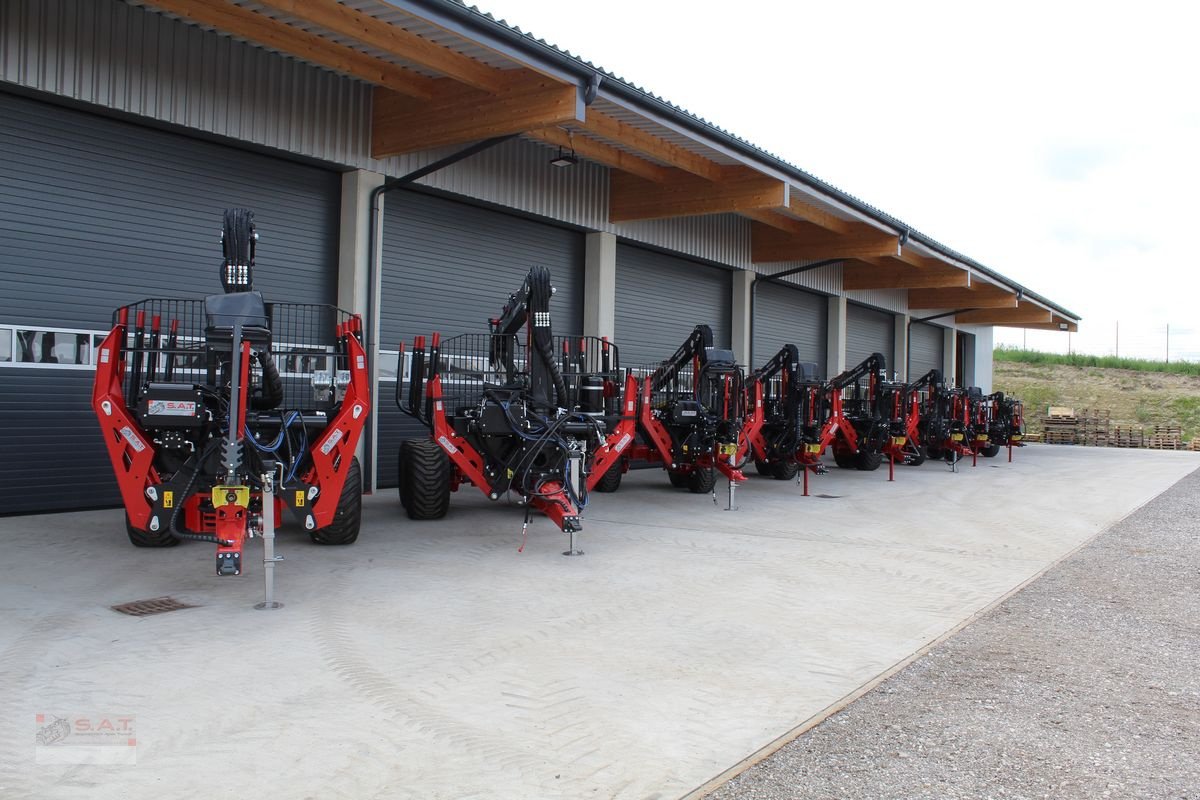 Rückewagen & Rückeanhänger a típus Farmi FT 9 mit Kran CR 47, Neumaschine ekkor: Eberschwang (Kép 22)