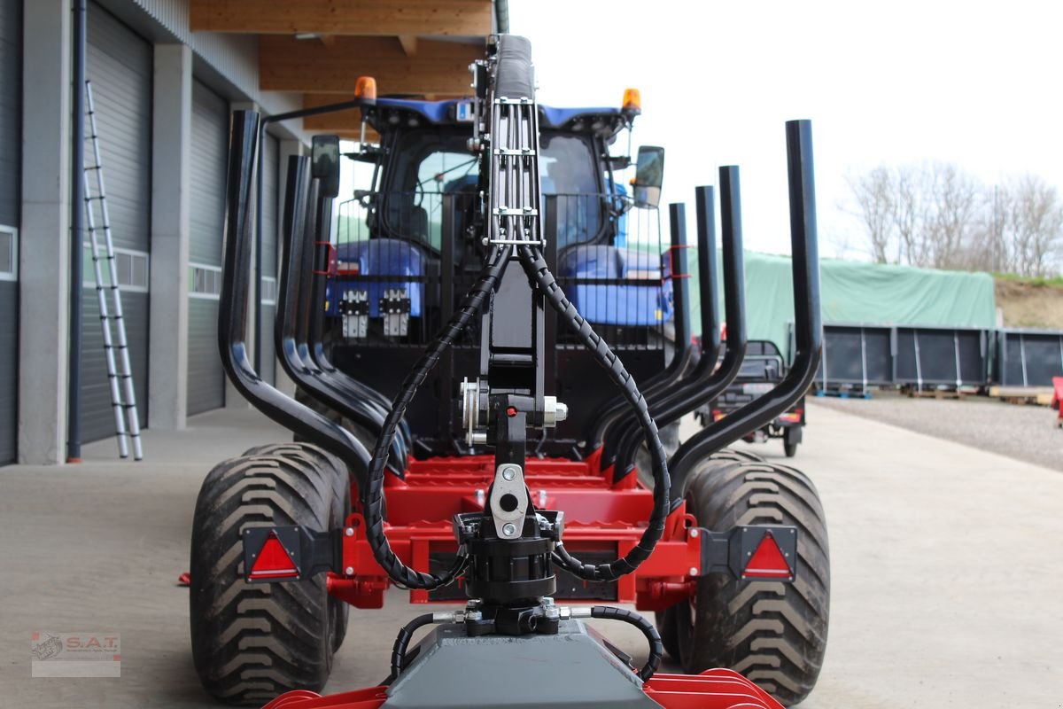 Rückewagen & Rückeanhänger a típus Farmi FT 9 mit Kran CR 47, Neumaschine ekkor: Eberschwang (Kép 11)