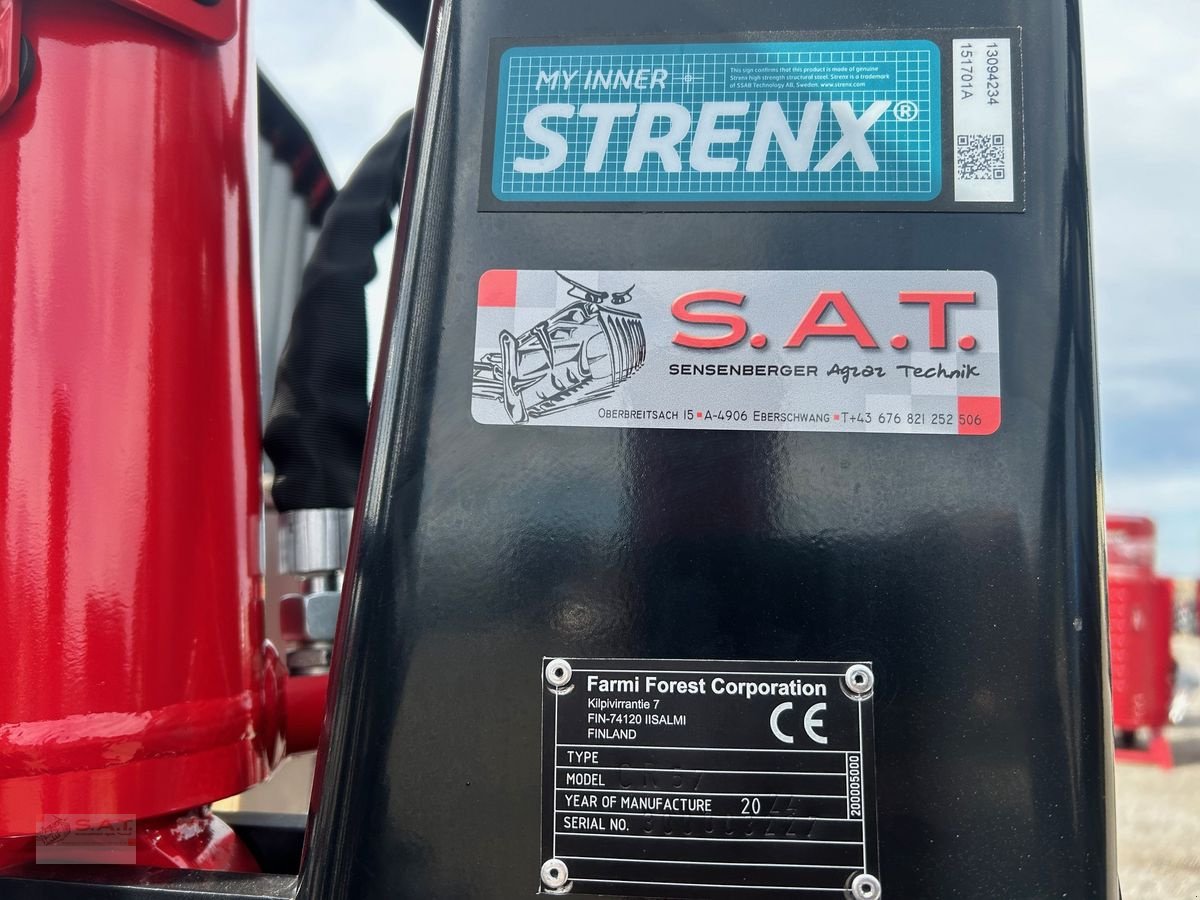 Rückewagen & Rückeanhänger a típus Farmi FT 9 mit Kran CR 47, Neumaschine ekkor: Eberschwang (Kép 31)