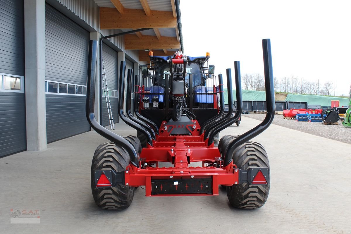 Rückewagen & Rückeanhänger a típus Farmi FT 9 mit Kran CR 47, Neumaschine ekkor: Eberschwang (Kép 3)